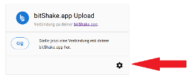 bitShake.app Konfiguration