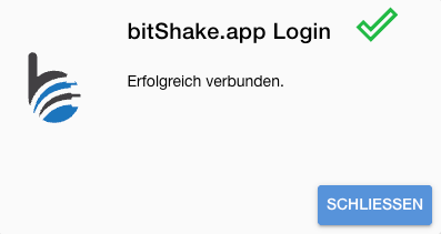 Erfolgreich verbunden