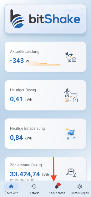Benachrichtigung